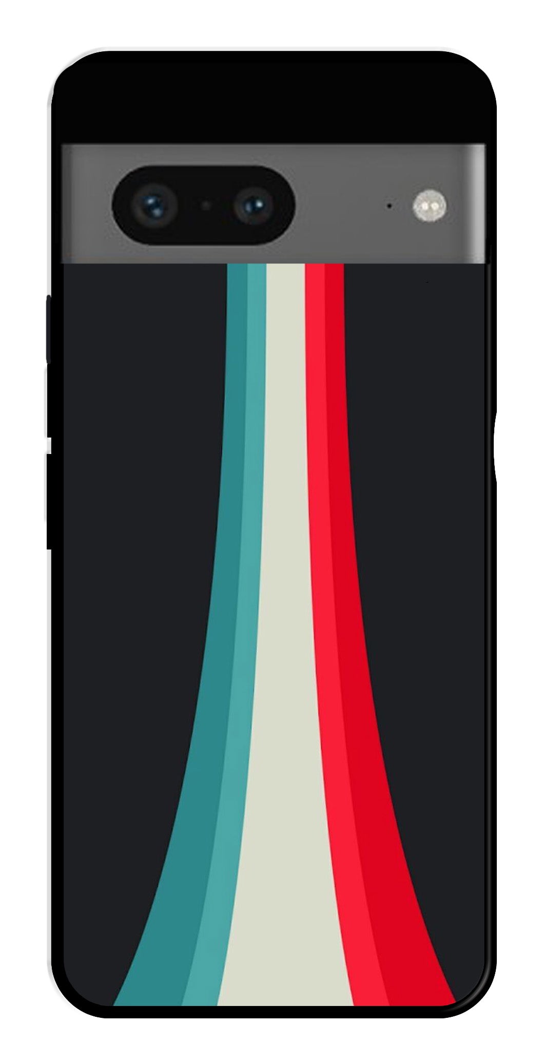 Modern Art Colorful Metal Mobile Case for Google Pixel 7 Modern Art Colorful Metal Mobile Case for Google Pixel 7 (Design No -48)