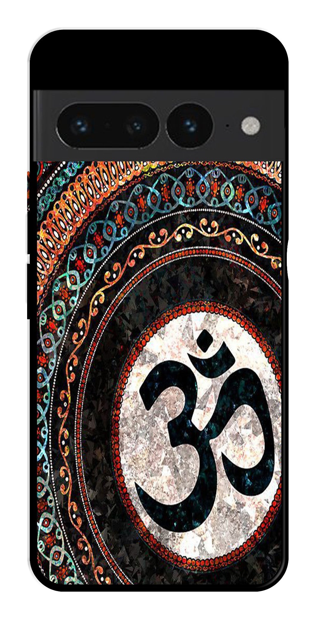 Oum Design Metal Mobile Case for Google Pixel 7 Pro Oum Design Metal Mobile Case for Google Pixel 7 Pro (Design No -15)