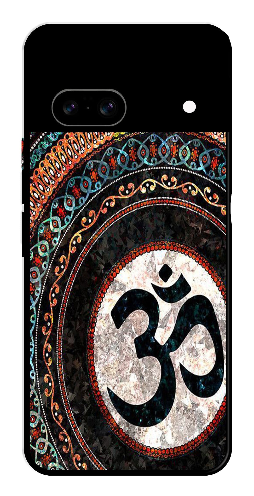 Oum Design Metal Mobile Case for Google Pixel 8 Oum Design Metal Mobile Case for Google Pixel 8 (Design No -15)