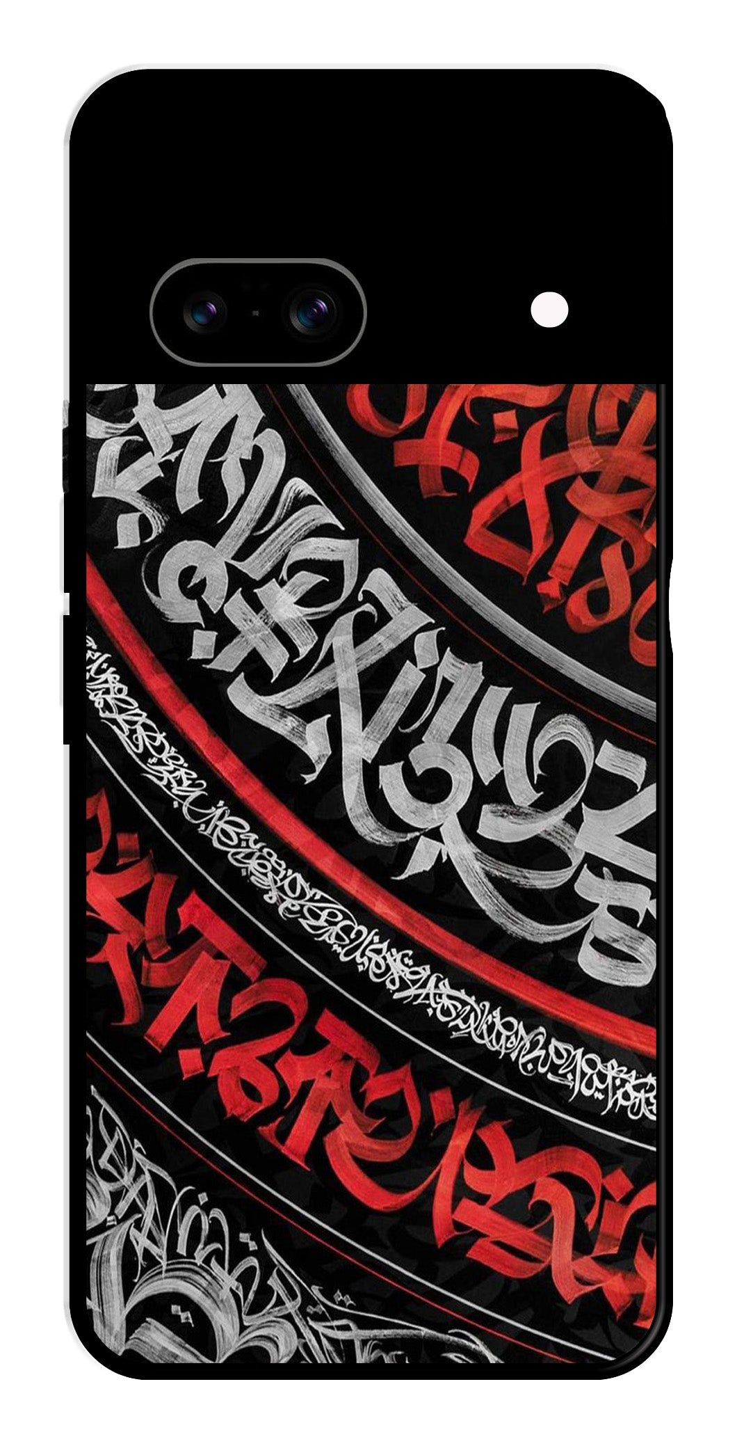 Qalander Art Metal Mobile Case for Google Pixel 8 (Design No -49)