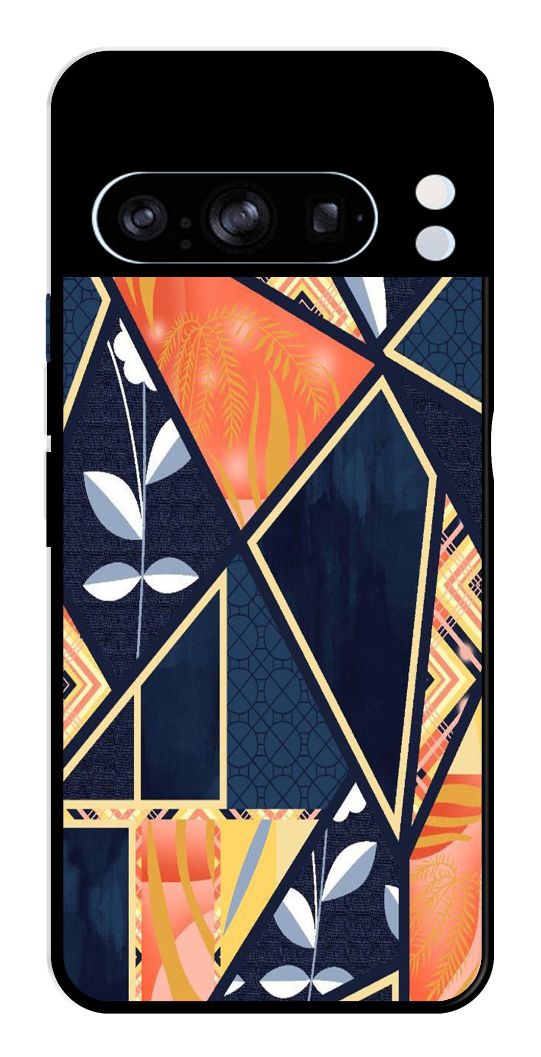 Marble Design Metal Mobile Case for Google Pixel 8 Pro Marble Design Metal Mobile Case for Google Pixel 8 Pro (Design No -07)