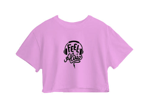FEEL ALINE CROP TOP FEEL ALINE CROP TOP