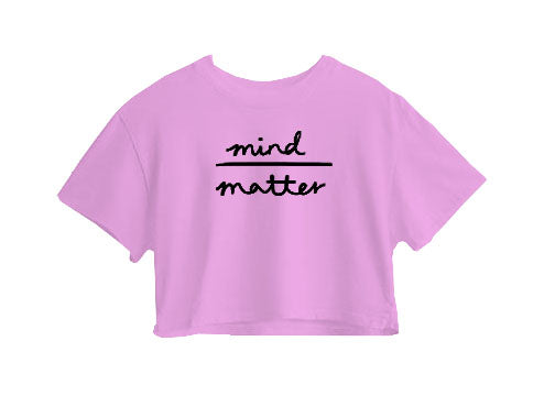 Mind Matter Crop Top Mind Matter Crop Top