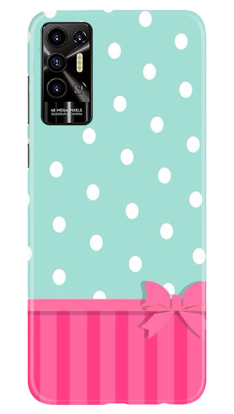 Gift Wrap Mobile Back Case for Tecno Pova 2 (Design - 30) Gift Wrap Case for Tecno Pova 2