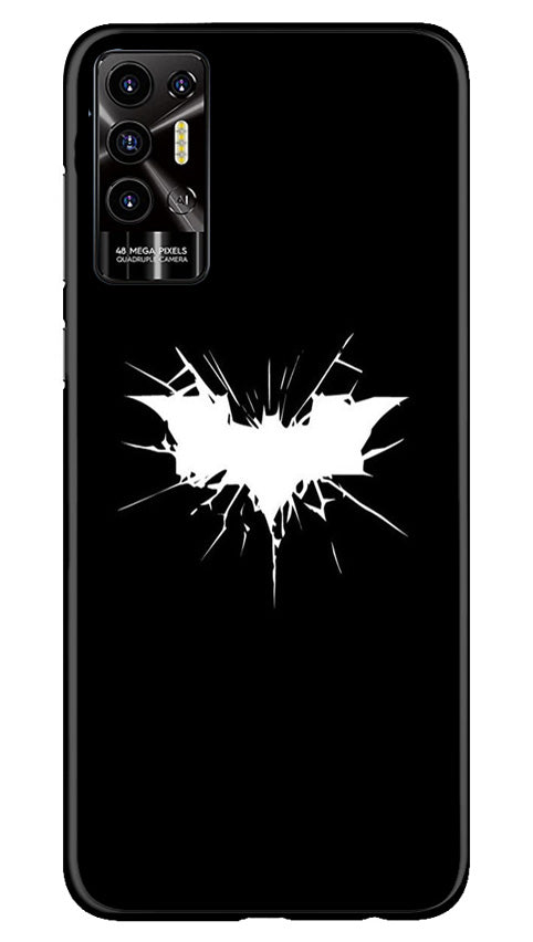 Batman Superhero Mobile Back Case for Tecno Pova 2 (Design - 119) Batman Superhero Case for Tecno Pova 2 (Design - 119)