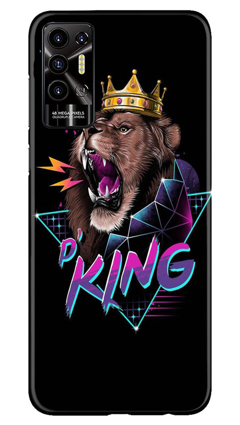 Colorful Square Mobile Back Case for Tecno Pova 2 (Design - 187) Colorful Square Case for Tecno Pova 2 (Design No. 187)