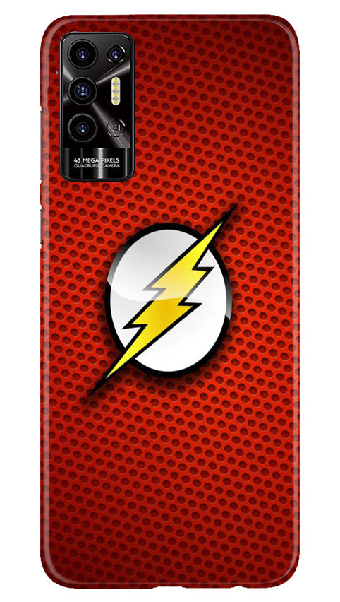 Superheros Logo Mobile Back Case for Tecno Pova 2 (Design - 220) Superheros Logo Case for Tecno Pova 2 (Design No. 220)