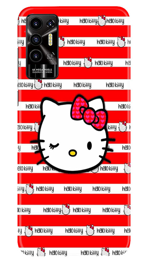 Hello Kitty Mobile Back Case for Tecno Pova 2 (Design - 323) Hello Kitty Mobile Back Case for Tecno Pova 2 (Design - 323)