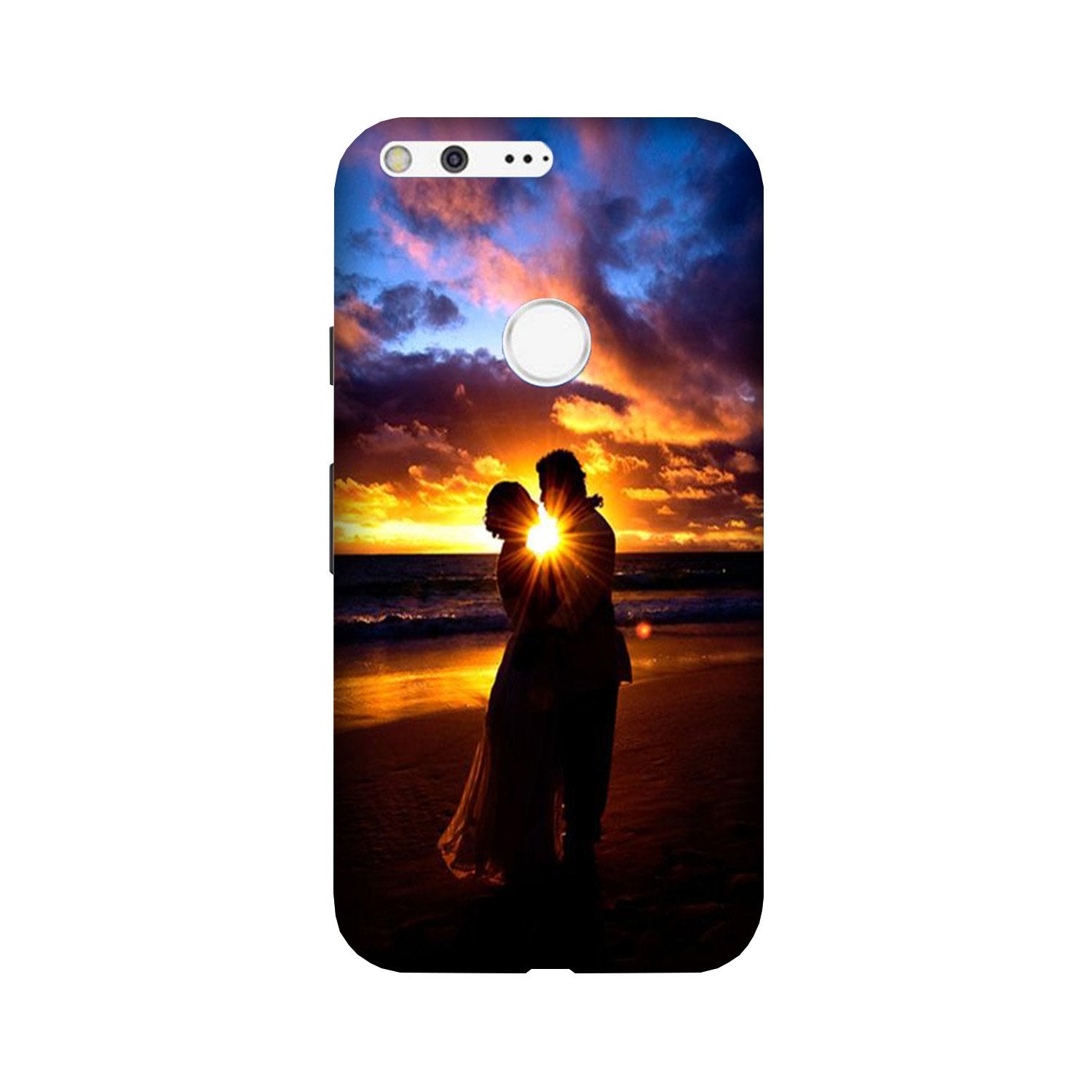 Couple Sea shore Case for Google Pixel Couple Sea shore Case for Google Pixel
