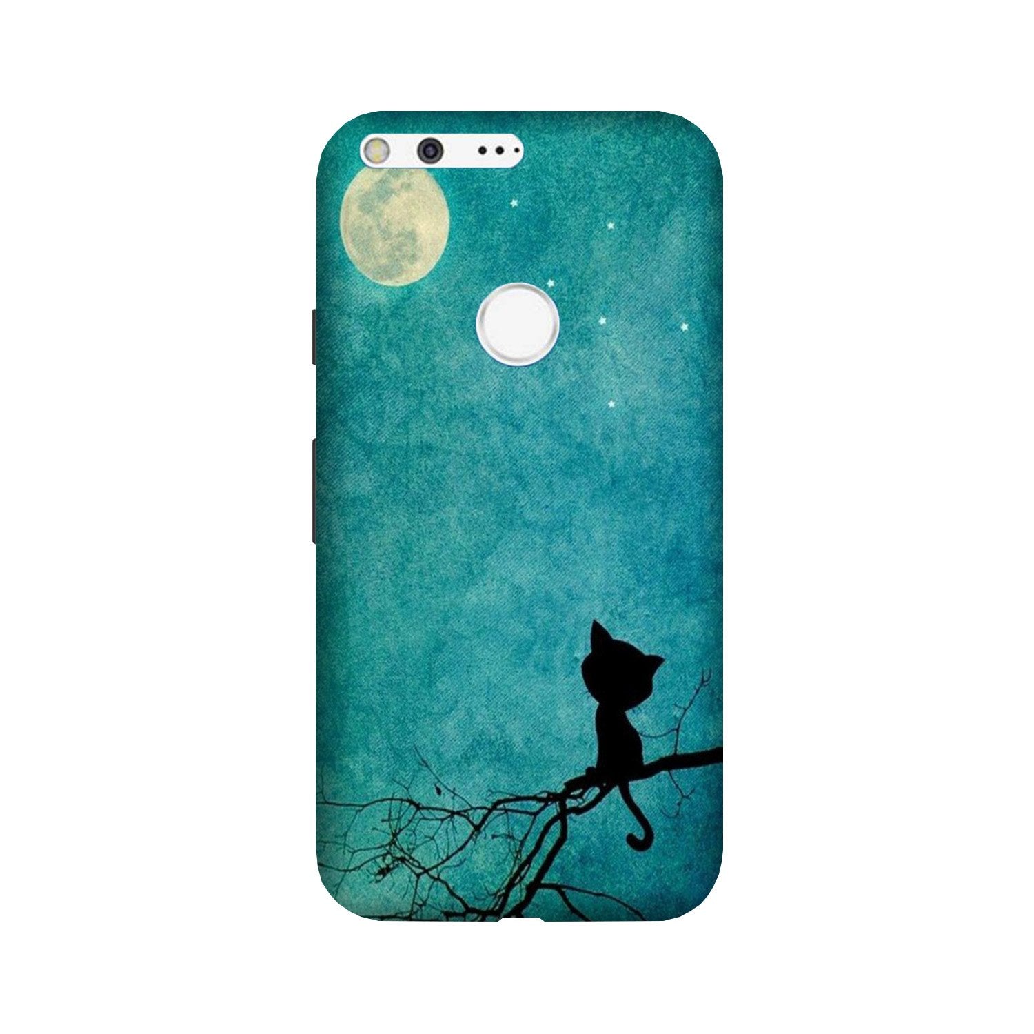 Moon cat Case for Google Pixel XL Moon cat Case for Google Pixel XL