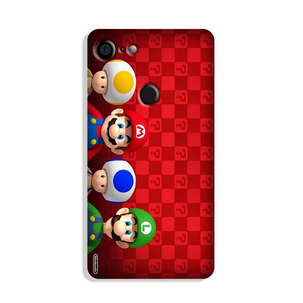 Mario Mobile Back Case for Google Pixel 3 Xl (Design - 337) Mario Mobile Back Case for Google Pixel 3 Xl (Design - 337)