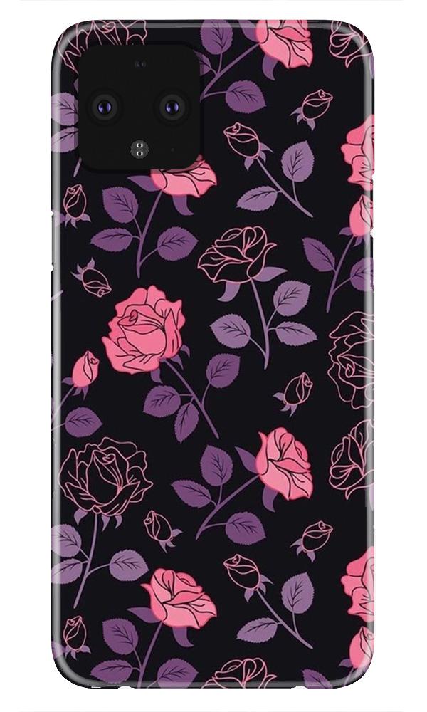 Rose Pattern Mobile Back Case for Google Pixel 4 XL (Design - 2) Rose Pattern Case for Google Pixel 4 XL
