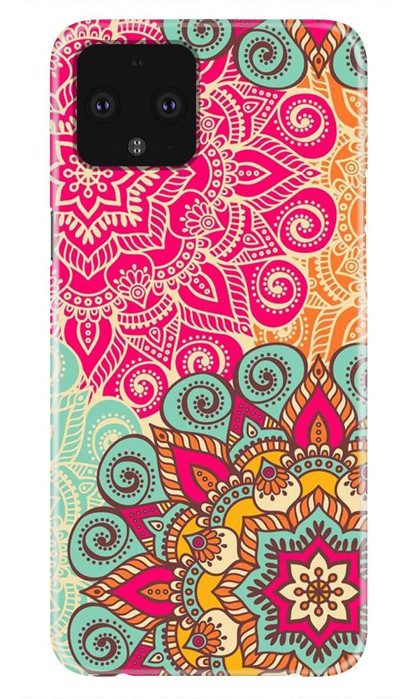 Rangoli art Mobile Back Case for Google Pixel 4 XL (Design - 6) Rangoli art Case for Google Pixel 4 XL