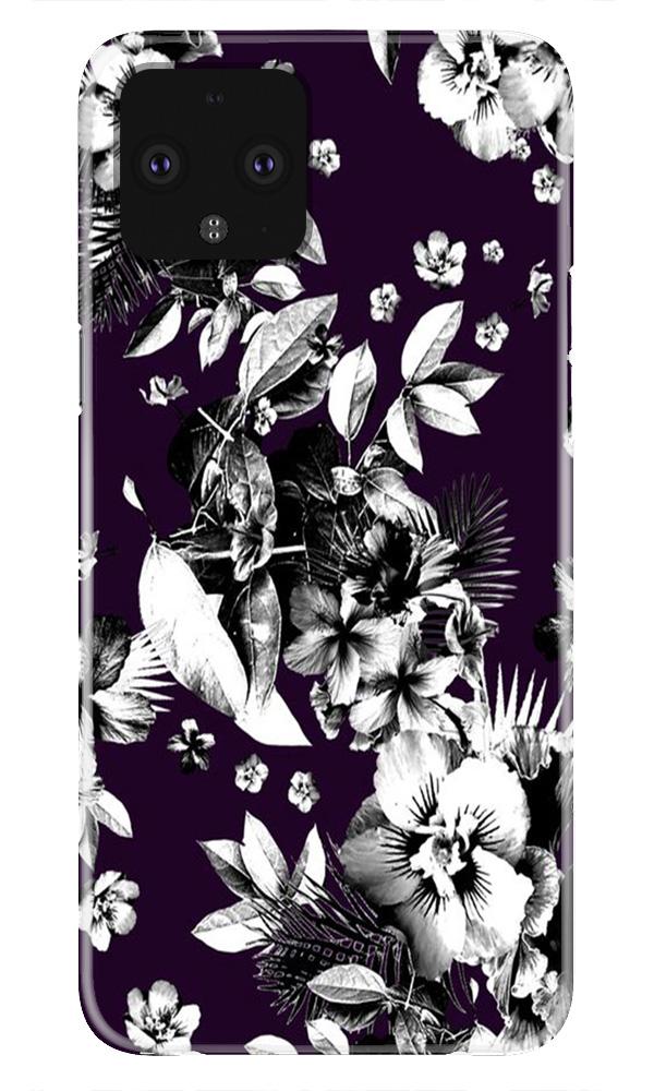 white flowers Mobile Back Case for Google Pixel 4 XL (Design - 7) white flowers Case for Google Pixel 4 XL