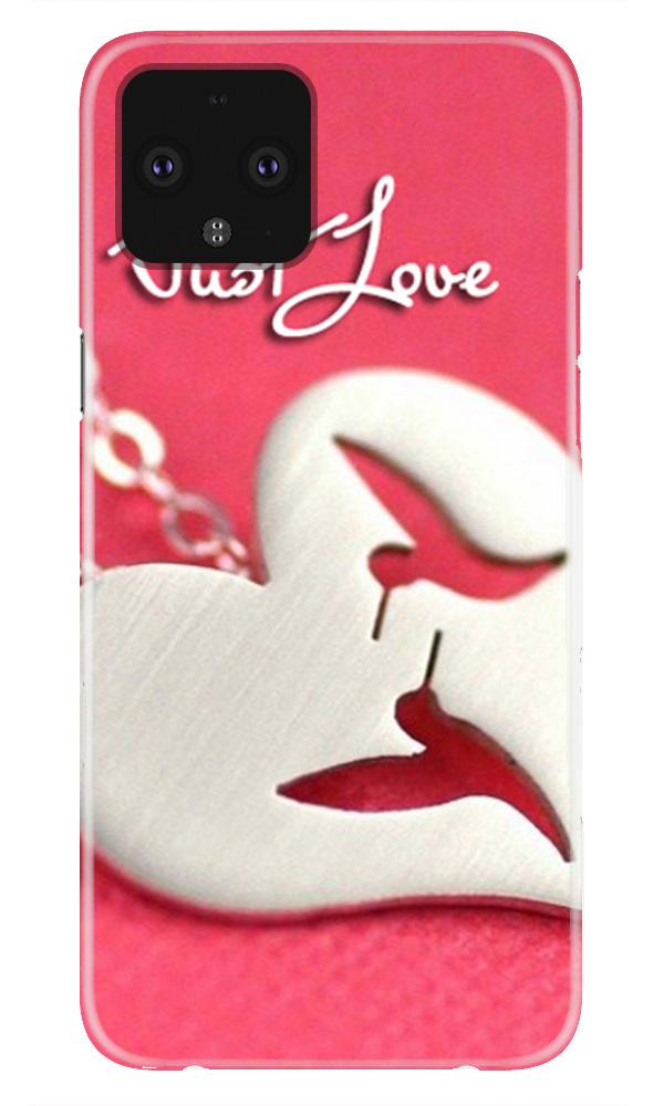 Just love Mobile Back Case for Google Pixel 4 XL (Design - 88) Just love Case for Google Pixel 4 XL