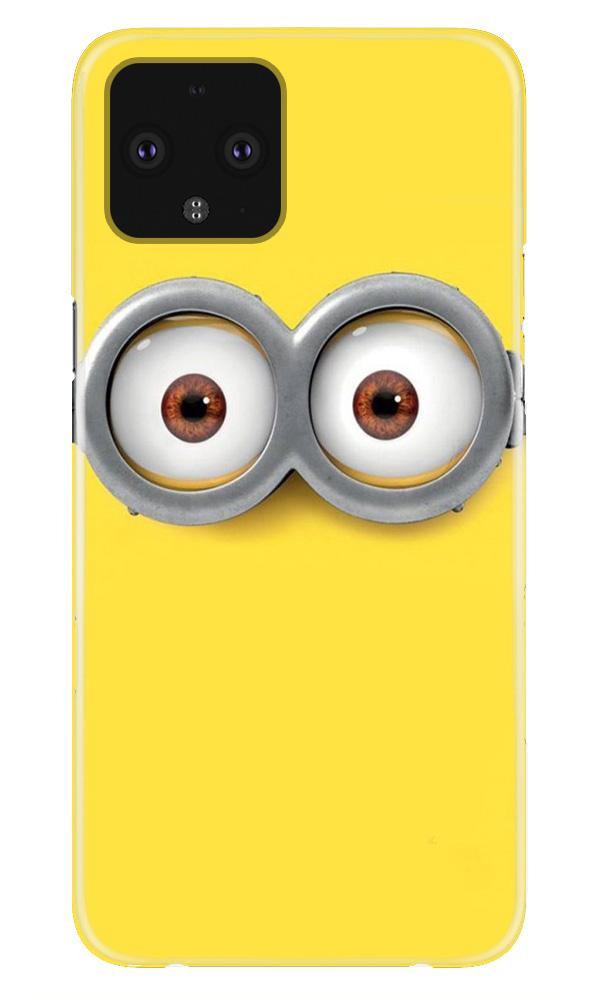 Minions Mobile Back Case for Google Pixel 4 XL (Design - 128) Minions Case for Google Pixel 4 XL (Design - 128)