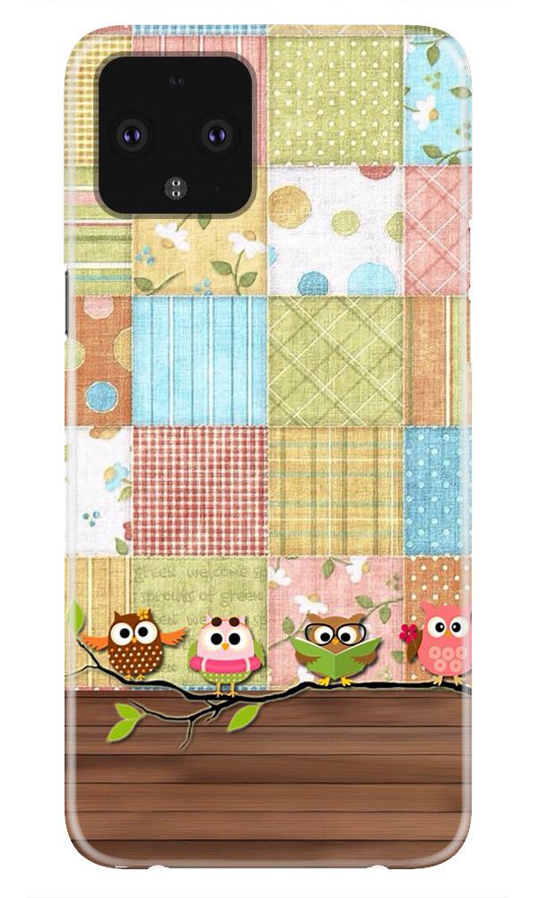 Owls Case for Google Pixel 4 (Design - 202) Owls Case for Google Pixel 4 (Design - 202)