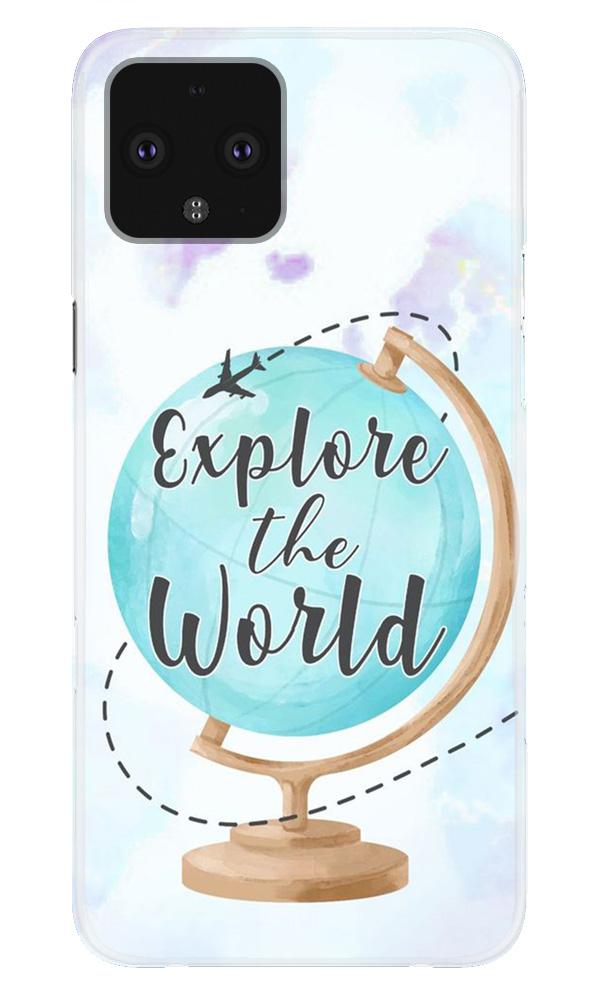 Explore the World Mobile Back Case for Google Pixel 4 XL (Design - 207) Explore the World Case for Google Pixel 4 XL (Design No. 207)