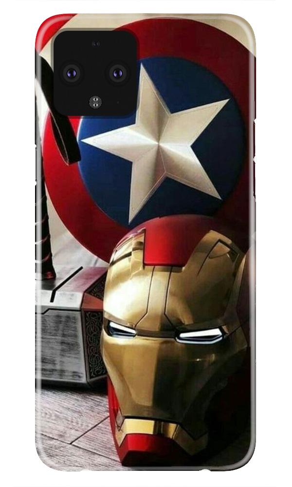 Ironman Captain America Case for Google Pixel 4 (Design No. 254) Ironman Captain America Case for Google Pixel 4 (Design No. 254)