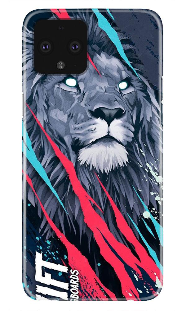 Lion Mobile Back Case for Google Pixel 4 XL (Design - 278) Lion Case for Google Pixel 4 XL (Design No. 278)