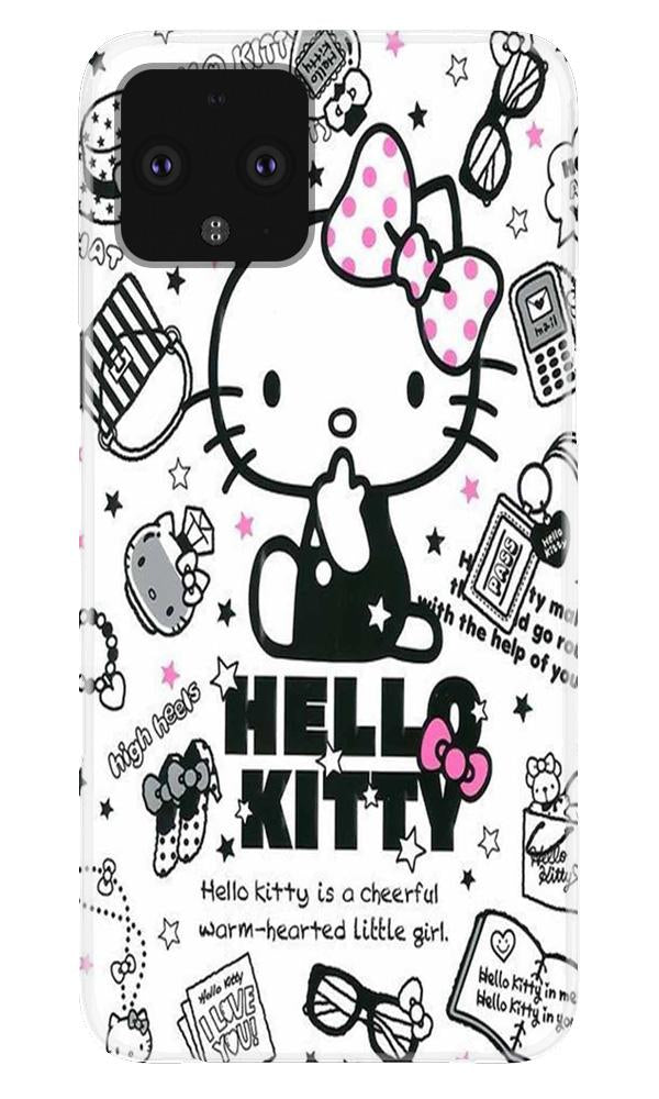 Hello Kitty Mobile Back Case for Google Pixel 4 (Design - 361) Hello Kitty Mobile Back Case for Google Pixel 4 (Design - 361)