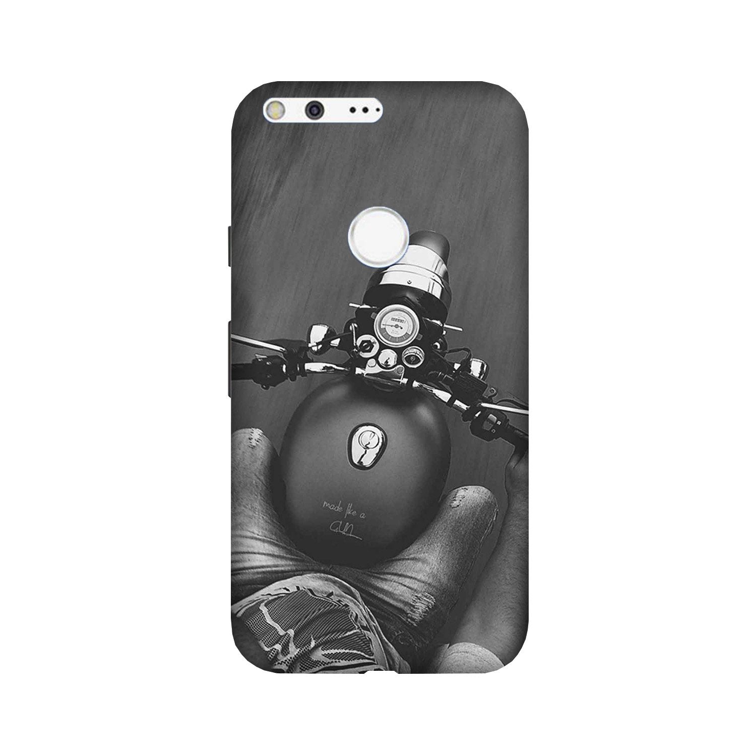 Royal Enfield Mobile Back Case for Google Pixel (Design - 382) Royal Enfield Mobile Back Case for Google Pixel (Design - 382)