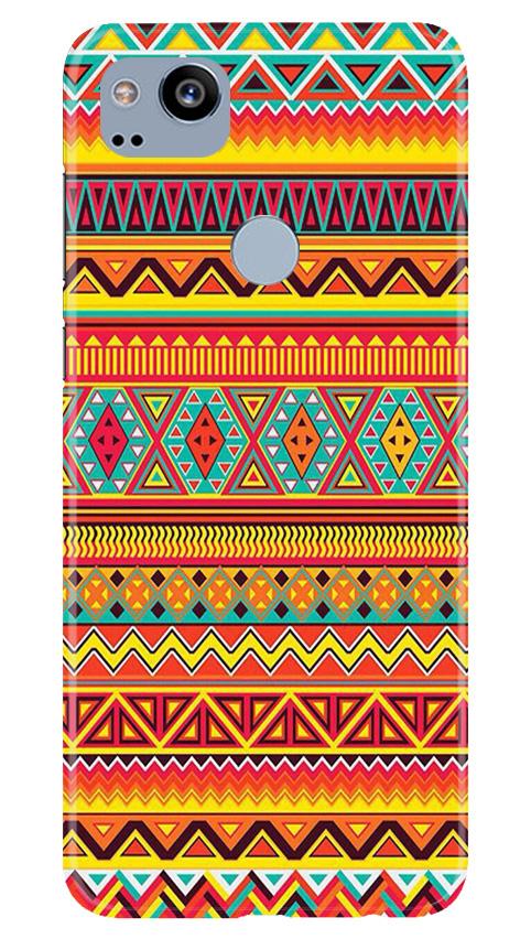 Zigzag line pattern Mobile Back Case for Google Pixel 2 (Design - 4) Zigzag line pattern Case for Google Pixel 2