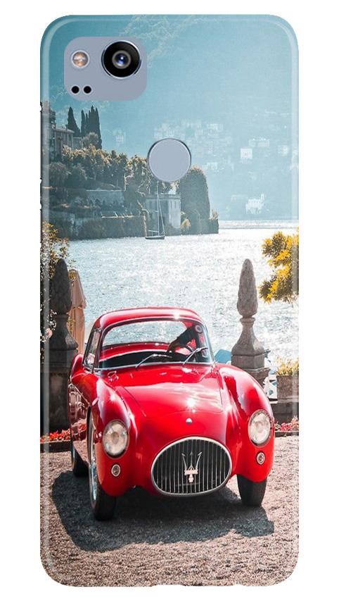 Vintage Car Mobile Back Case for Google Pixel 2 (Design - 51) Vintage Car Case for Google Pixel 2