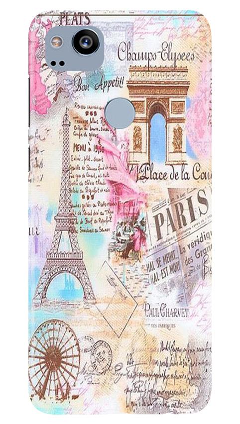 Paris Eiftel Tower Mobile Back Case for Google Pixel 2 (Design - 54) Paris Eiftel Tower Case for Google Pixel 2