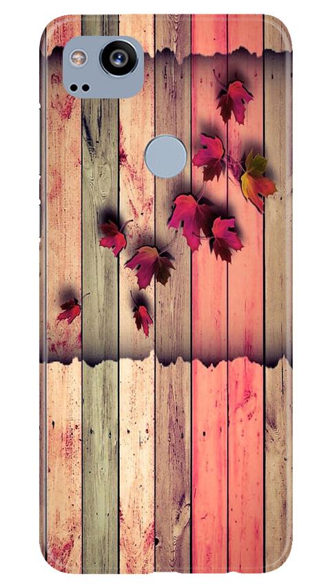 Wooden look2 Mobile Back Case for Google Pixel 2 (Design - 56) Wooden look2 Case for Google Pixel 2
