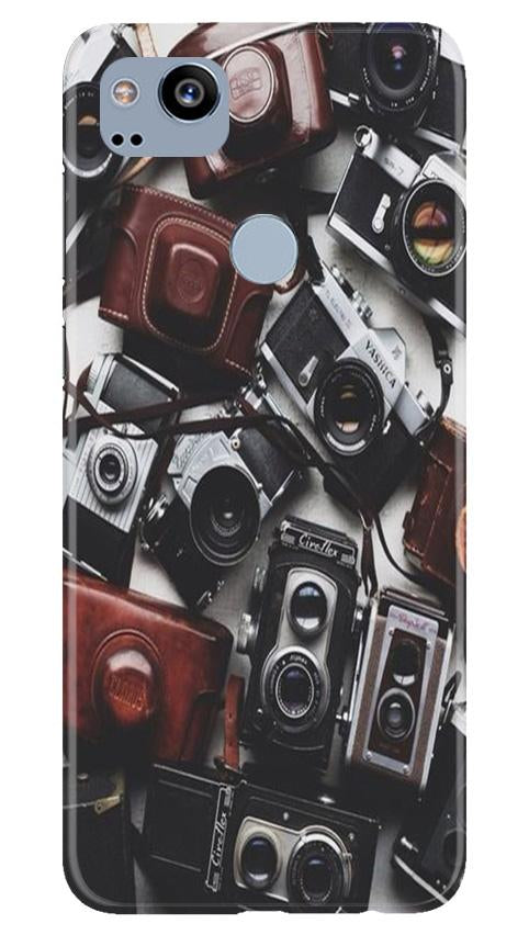 Cameras Mobile Back Case for Google Pixel 2 (Design - 57) Cameras Case for Google Pixel 2