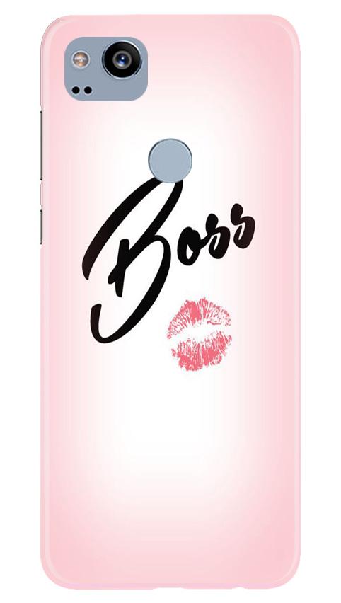 Boss Mobile Back Case for Google Pixel 2 (Design - 59) Boss Case for Google Pixel 2