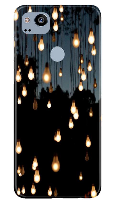 Party Bulb Mobile Back Case for Google Pixel 2 (Design - 72) Party Bulb Case for Google Pixel 2