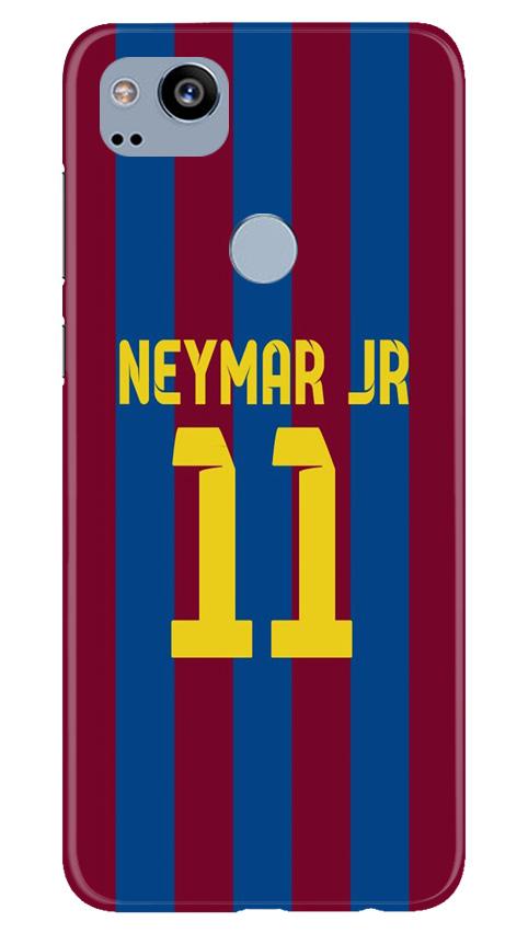 Neymar Jr Mobile Back Case for Google Pixel 2 (Design - 162) Neymar Jr Case for Google Pixel 2 (Design - 162)