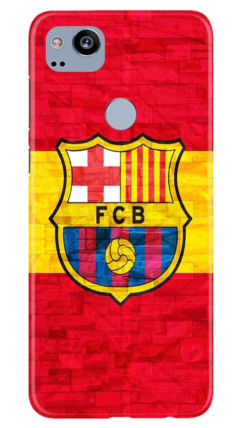 FCB Football Mobile Back Case for Google Pixel 2 (Design - 174) FCB Football Case for Google Pixel 2 (Design - 174)
