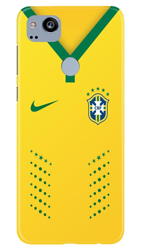Brazil Mobile Back Case for Google Pixel 2 (Design - 176) Brazil Case for Google Pixel 2 (Design - 176)