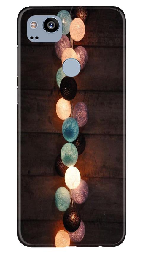 Party Lights Mobile Back Case for Google Pixel 2 (Design - 209) Party Lights Case for Google Pixel 2 (Design No. 209)