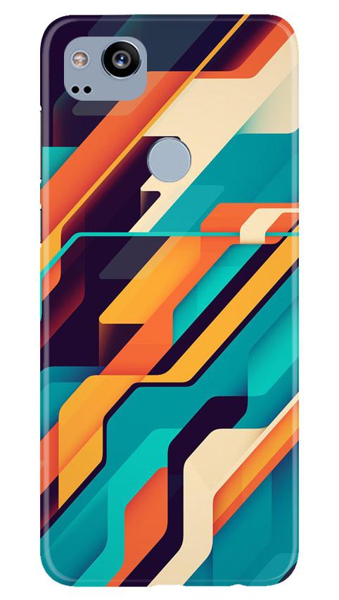 Modern Art Mobile Back Case for Google Pixel 2 (Design - 233) Modern Art Case for Google Pixel 2 (Design No. 233)