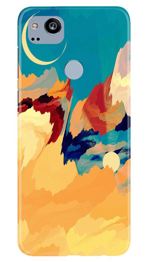 Modern Art Mobile Back Case for Google Pixel 2 (Design - 236) Modern Art Case for Google Pixel 2 (Design No. 236)