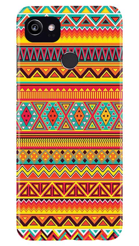Zigzag line pattern Mobile Back Case for Google Pixel 2 XL (Design - 4) Zigzag line pattern Case for Google Pixel 2 XL