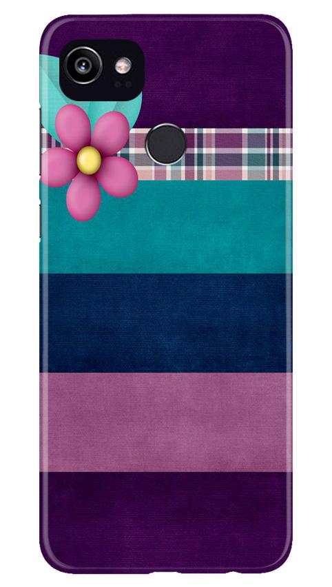 Purple Blue Mobile Back Case for Google Pixel 2 XL (Design - 37) Purple Blue Case for Google Pixel 2 XL