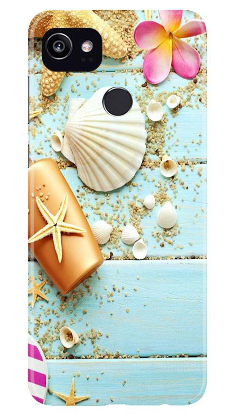 Sea Shells Mobile Back Case for Google Pixel 2 XL (Design - 63) Sea Shells Case for Google Pixel 2 XL