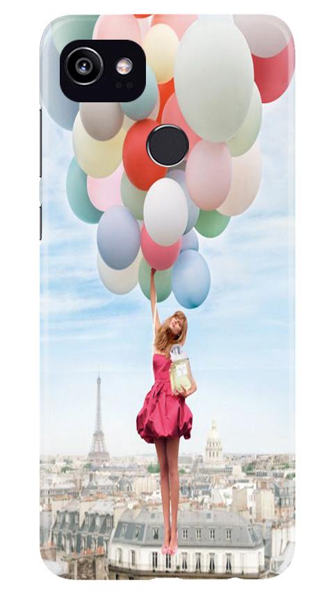 Girl with Baloon Mobile Back Case for Google Pixel 2 XL (Design - 84) Girl with Baloon Case for Google Pixel 2 XL