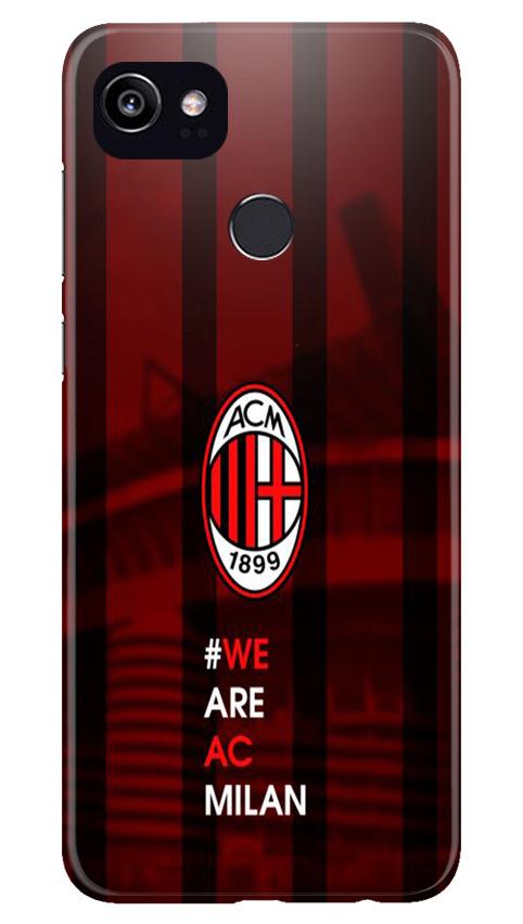 AC Milan Mobile Back Case for Google Pixel 2 XL (Design - 155) AC Milan Case for Google Pixel 2 XL (Design - 155)