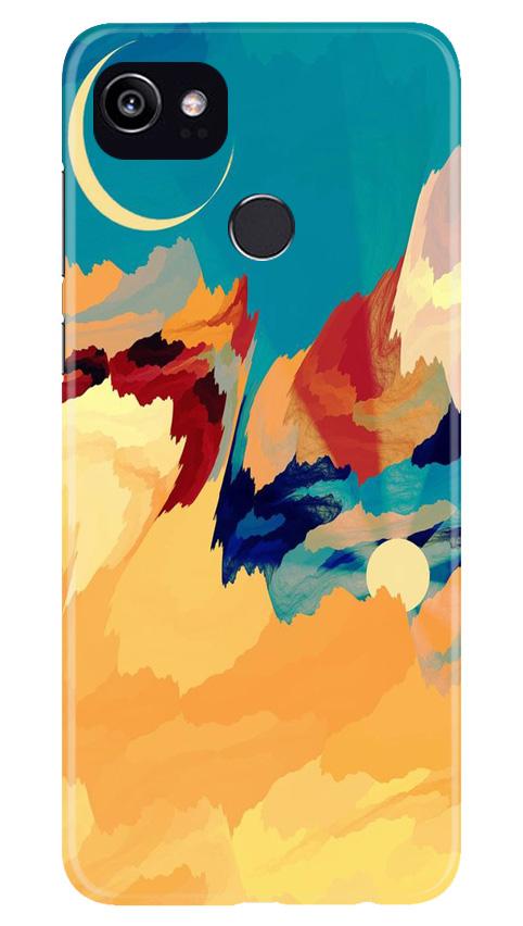 Modern Art Mobile Back Case for Google Pixel 2 XL (Design - 236) Modern Art Case for Google Pixel 2 XL (Design No. 236)