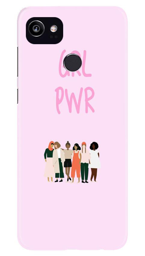 Girl Power Mobile Back Case for Google Pixel 2 XL (Design - 267) Girl Power Case for Google Pixel 2 XL (Design No. 267)
