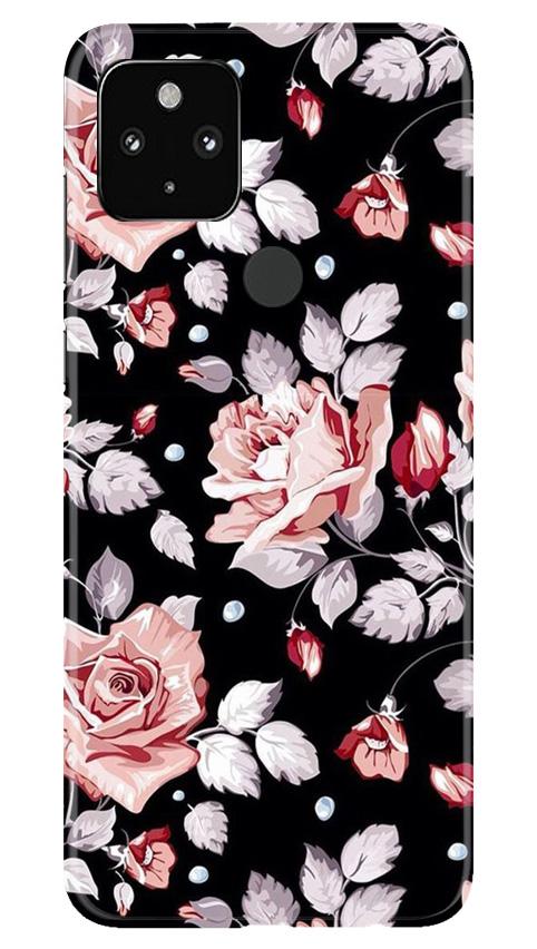 Pink rose Mobile Back Case for Google Pixel 4a (Design - 12) Pink rose Case for Google Pixel 4a