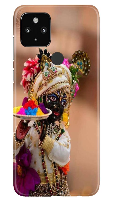 Lord Krishna2 Mobile Back Case for Google Pixel 4a (Design - 17) Lord Krishna2 Case for Google Pixel 4a