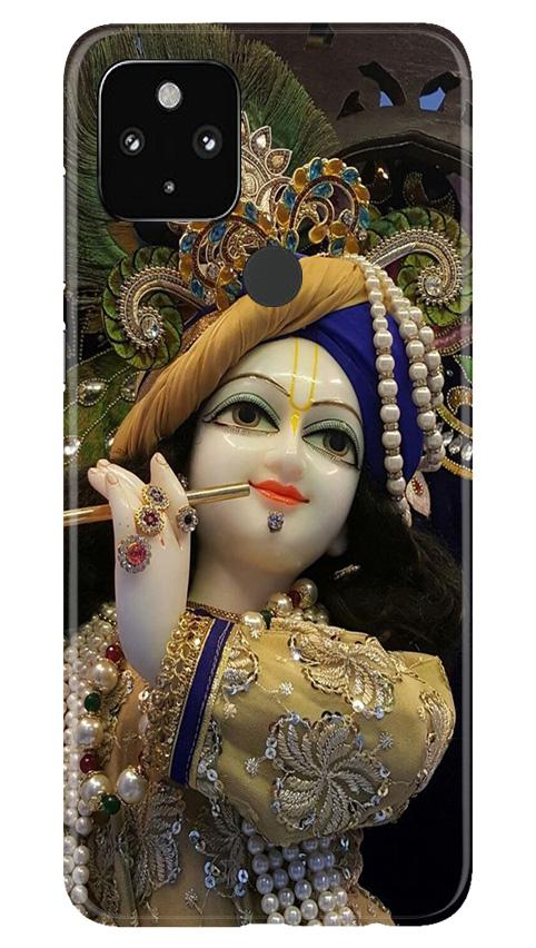 Lord Krishna3 Mobile Back Case for Google Pixel 4a (Design - 18) Lord Krishna3 Case for Google Pixel 4a