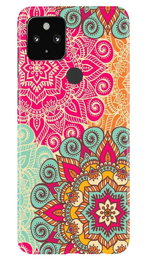 Rangoli art2 Mobile Back Case for Google Pixel 4a (Design - 29) Rangoli art2 Case for Google Pixel 4a